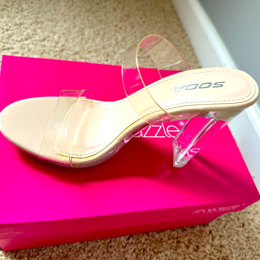 clear heel